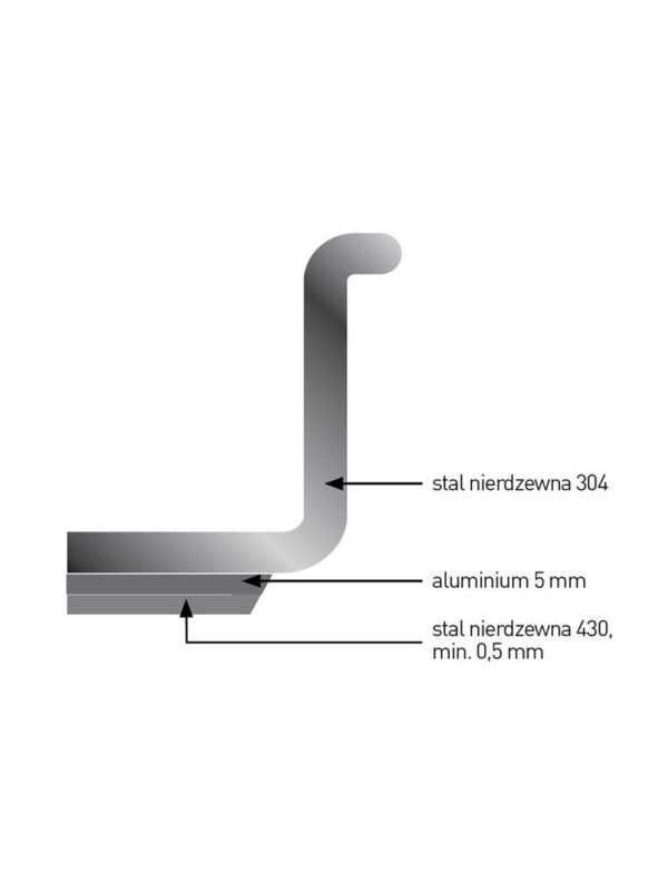 0.9L Haudepann ilma kaaneta Ø160x60mm - Image 3