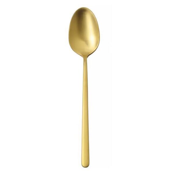 GL177 Table spoon AMARONE.4.0mm matt gold 12pcs in a gift box